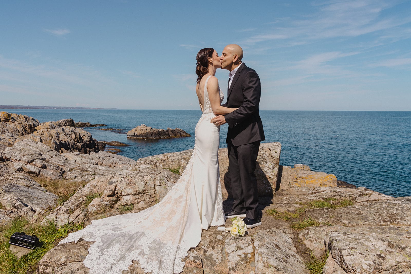 Angelina & Sharif's elopement destination wedding, Bornholm Island Denmark | Nordic Adventure Weddings