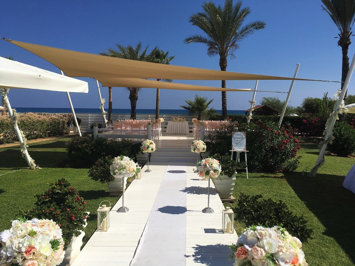 Asterias Beach Hotel Cyprus - Ayia Napa Wedding Venue member of the Destination Wedding Directory by Weddings Abroad Guide