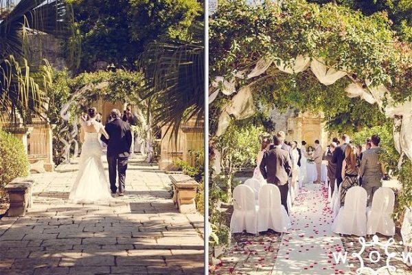 Villa Bologna Secret Garden Wedding Malta Civil Wedding Venue - Malta Destination Wedding Guide // Wed Our Way Malta Wedding Planners