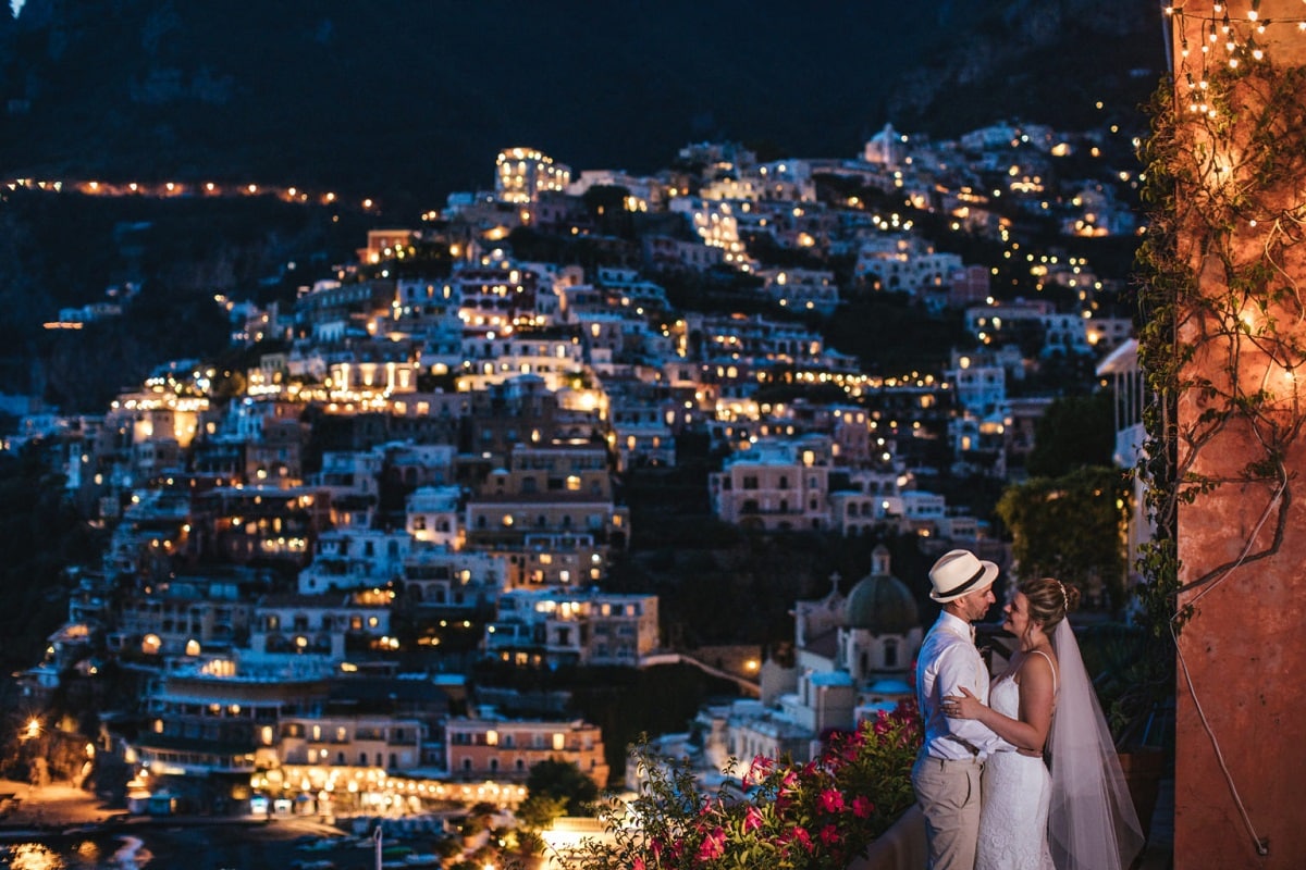 C & J's Wedding Abroad in Positano, Real Wedding Budget Breakdown Symbolic Ceremony & Reception at Hotel Marincanto | Happy Brides Wedding Planer | The Bros Photography
