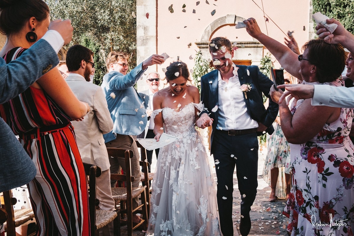 Real Weddings Abroad | Daisy & Peter's Real Wedding Abroad in Crete in COVID-19 - Graham Hodgetts Photography