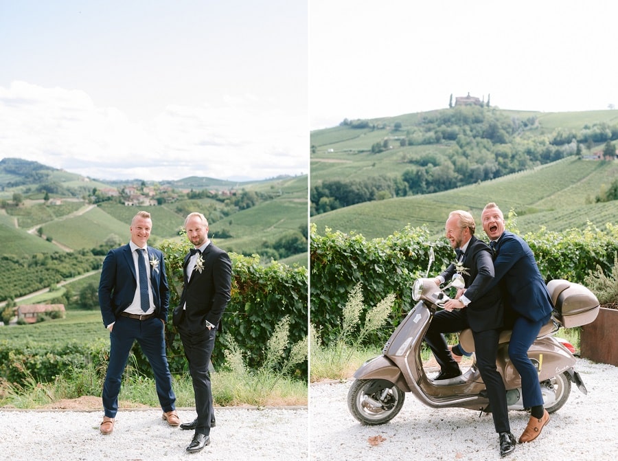 Elise & Anders Destination Wedding in La Morra Piedmont, Italy | Extraordinary Weddings by Barbara Gourdain | Marta Guenzi Photography