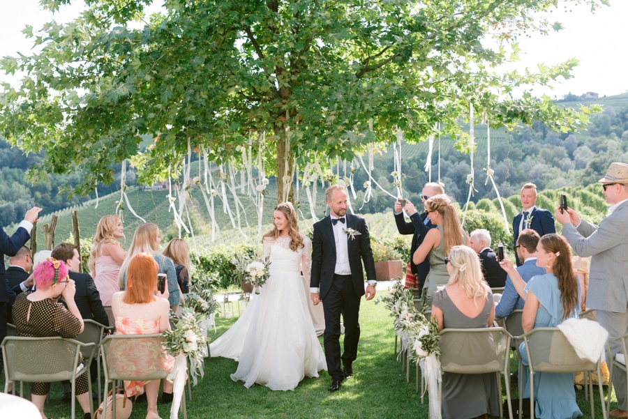 Elise & Anders Destination Wedding in La Morra Piedmont, Italy | Extraordinary Weddings by Barbara Gourdain | Marta Guenzi Photography