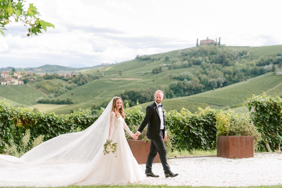 Elise & Anders Destination Wedding in La Morra Piedmont, Italy | Extraordinary Weddings by Barbara Gourdain | Marta Guenzi Photography