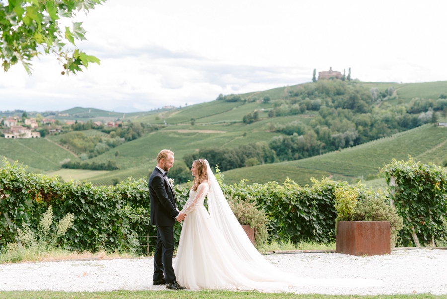 Elise & Anders Destination Wedding in La Morra Piedmont, Italy | Extraordinary Weddings by Barbara Gourdain | Marta Guenzi Photography