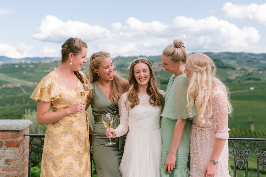 Elise & Anders Destination Wedding in La Morra Piedmont, Italy | Extraordinary Weddings by Barbara Gourdain | Marta Guenzi Photography