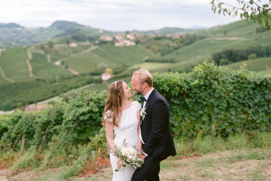 Elise & Anders Destination Wedding in La Morra Piedmont, Italy | Extraordinary Weddings by Barbara Gourdain | Marta Guenzi Photography