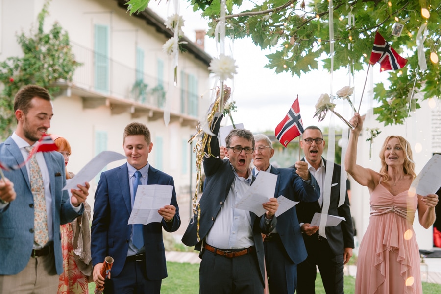 Elise & Anders Destination Wedding in La Morra Piedmont, Italy | Extraordinary Weddings by Barbara Gourdain | Marta Guenzi Photography