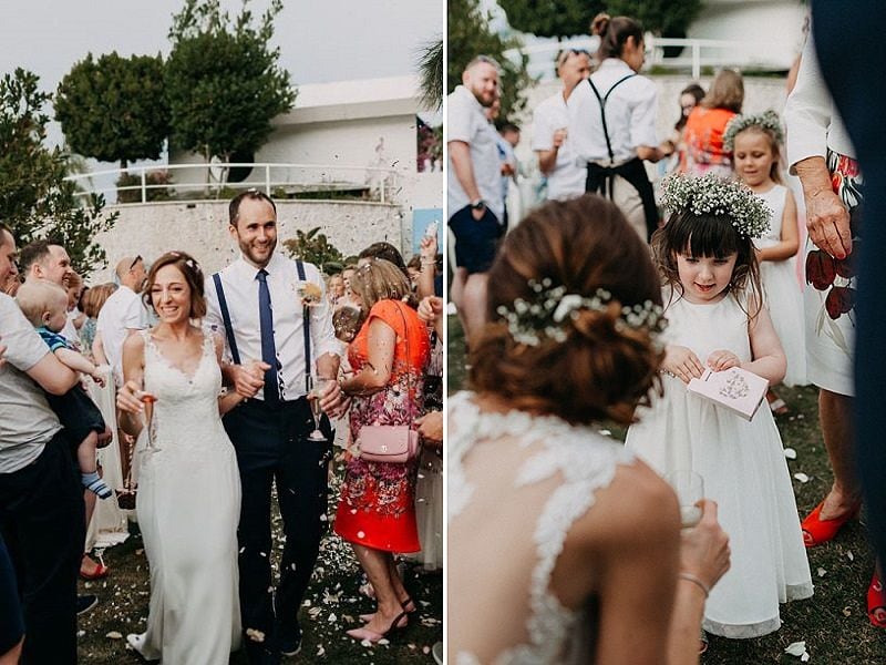 Fethiye Beach Wedding Turkey by EGG Organisation photography by numbeos.com -Ali & Paul's Real Wedding Story Weddings Abroad Guide