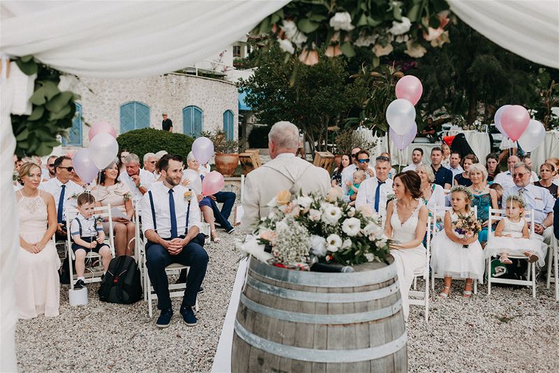 Fethiye Beach Wedding Turkey by EGG Organisation photography by numbeos.com -Ali & Paul's Real Wedding Story Weddings Abroad Guide