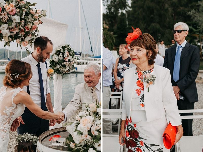 Fethiye Beach Wedding Turkey by EGG Organisation photography by numbeos.com -Ali & Paul's Real Wedding Story Weddings Abroad Guide