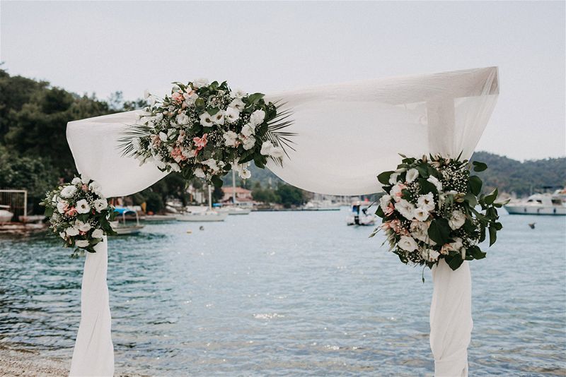 Fethiye Beach Wedding Turkey by EGG Organisation photography by numbeos.com -Ali & Paul's Real Wedding Story Weddings Abroad Guide