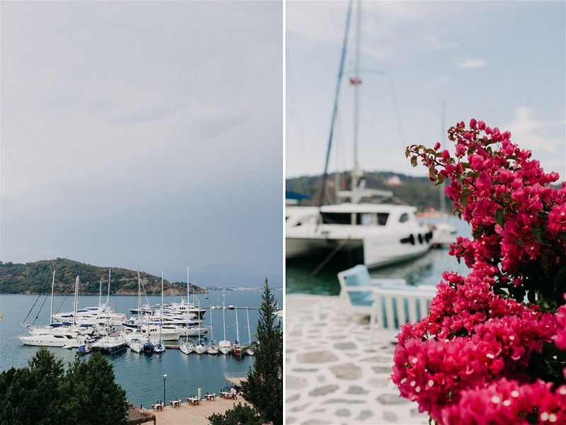 Fethiye Beach Wedding Turkey by EGG Organisation photography by numbeos.com -Ali & Paul's Real Wedding Story Weddings Abroad Guide