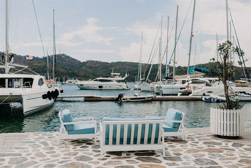 Fethiye Beach Wedding Turkey by EGG Organisation photography by numbeos.com -Ali & Paul's Real Wedding Story Weddings Abroad Guide