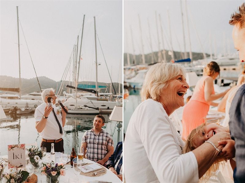 Fethiye Beach Wedding Turkey by EGG Organisation photography by numbeos.com -Ali & Paul's Real Wedding Story Weddings Abroad Guide