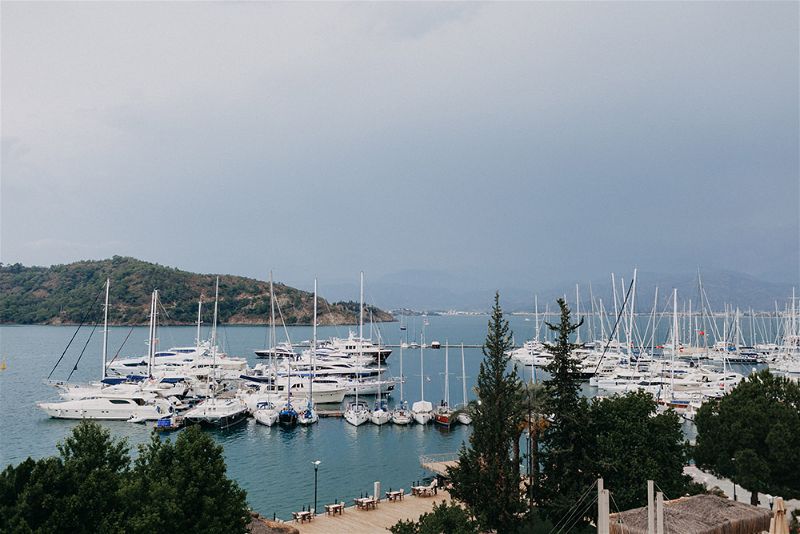 Fethiye Beach Wedding Turkey by EGG Organisation photography by numbeos.com -Ali & Paul's Real Wedding Story Weddings Abroad Guide