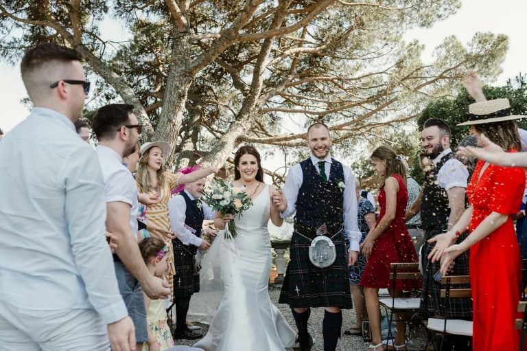 Kathryn & Ross - Real Destination Wedding in Lucca, Italy | Lamb Loves