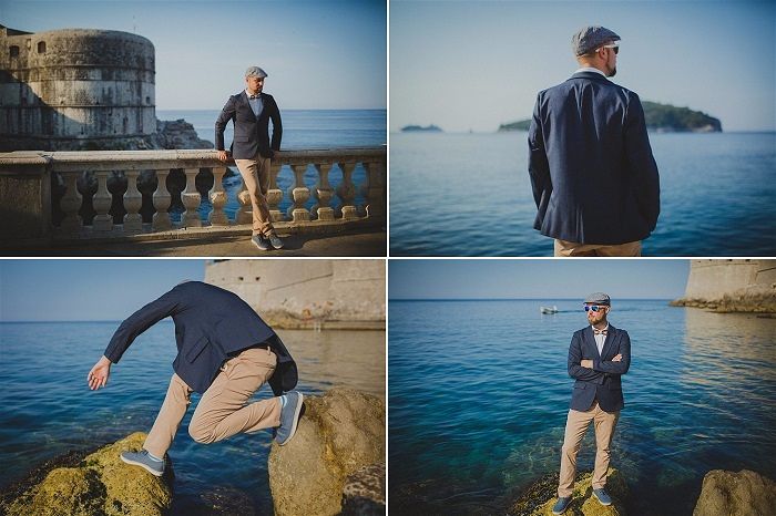 Grooms attire for a beach wedding & hot weather Expert Advice from photographer Matija Kljunak