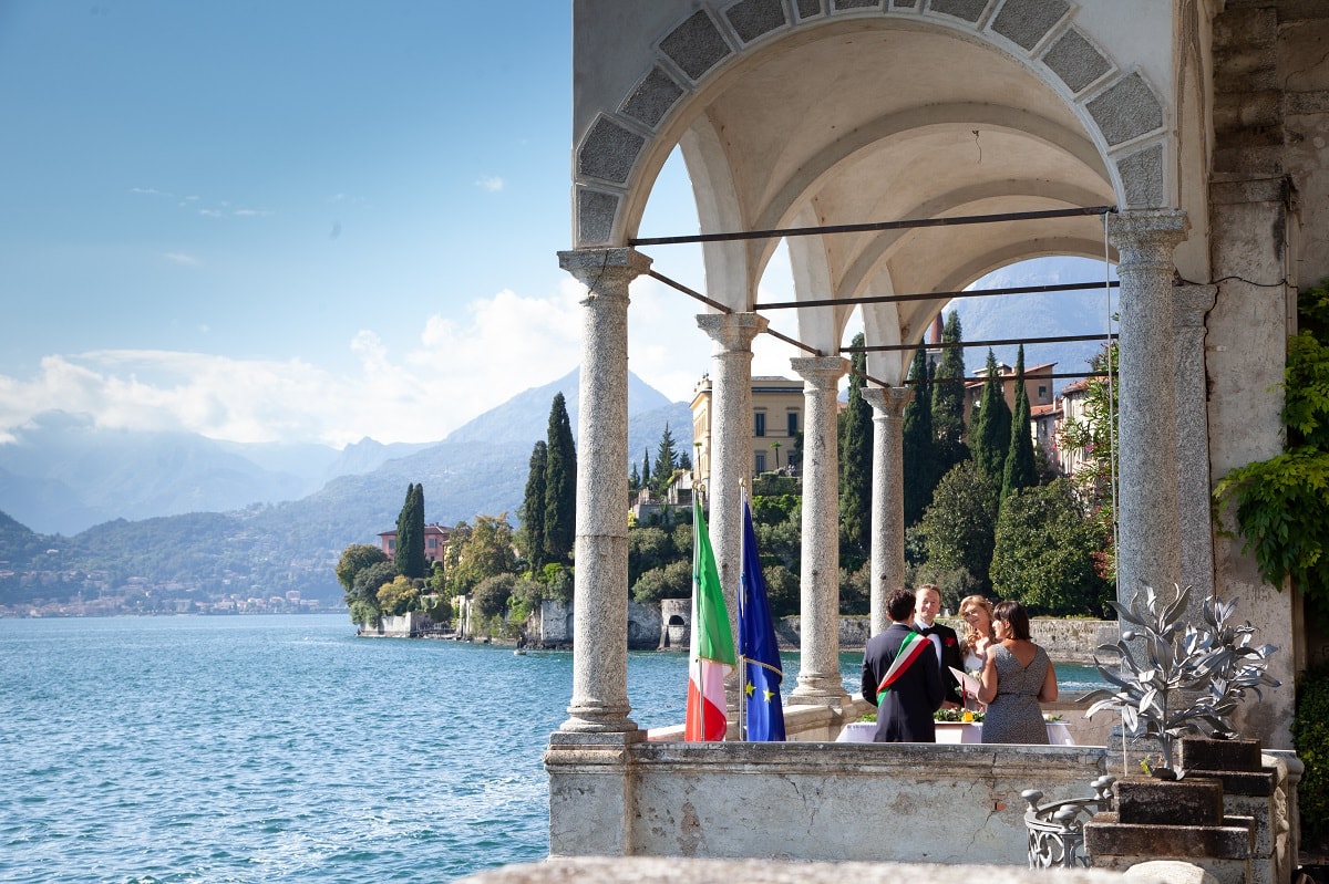 M & S's Luxury Lake Como Elopement Real Wedding Budget Breakdown - Civil Wedding Abroad | Enrico Mocci ortaweddingphotos.com