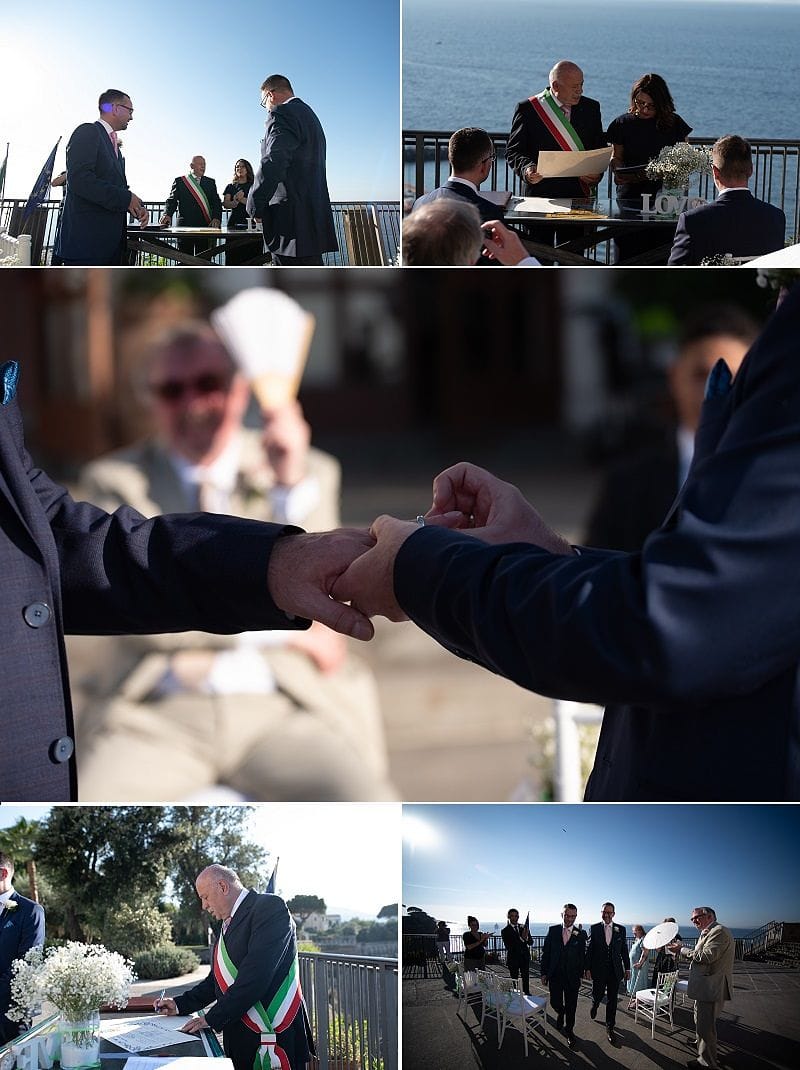 Let Accent events help you with the legal requirements for your Same Sex Civil Union in Italy - find our more here: photography Alfonso Longobardi