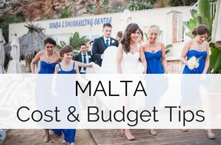 Malta Destination Wedding Guide - Cost & Budget Tips