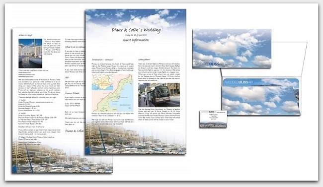 Wedding Welcome Letter Theme - weddinginvitationdesigner.com - weddingsabroadguide.com